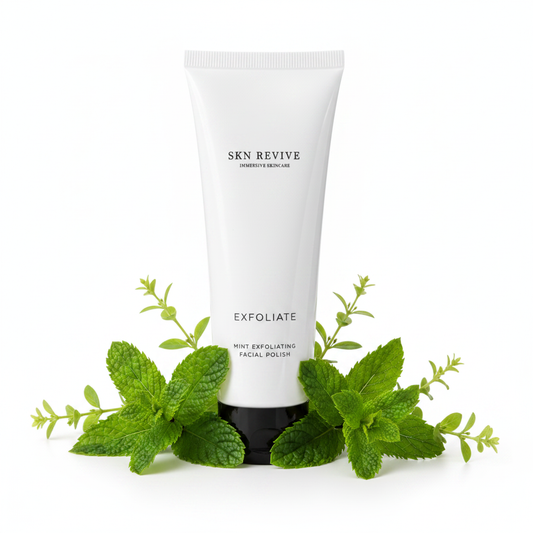 SKN REVIVE Mint Exfoliating Facial Polish